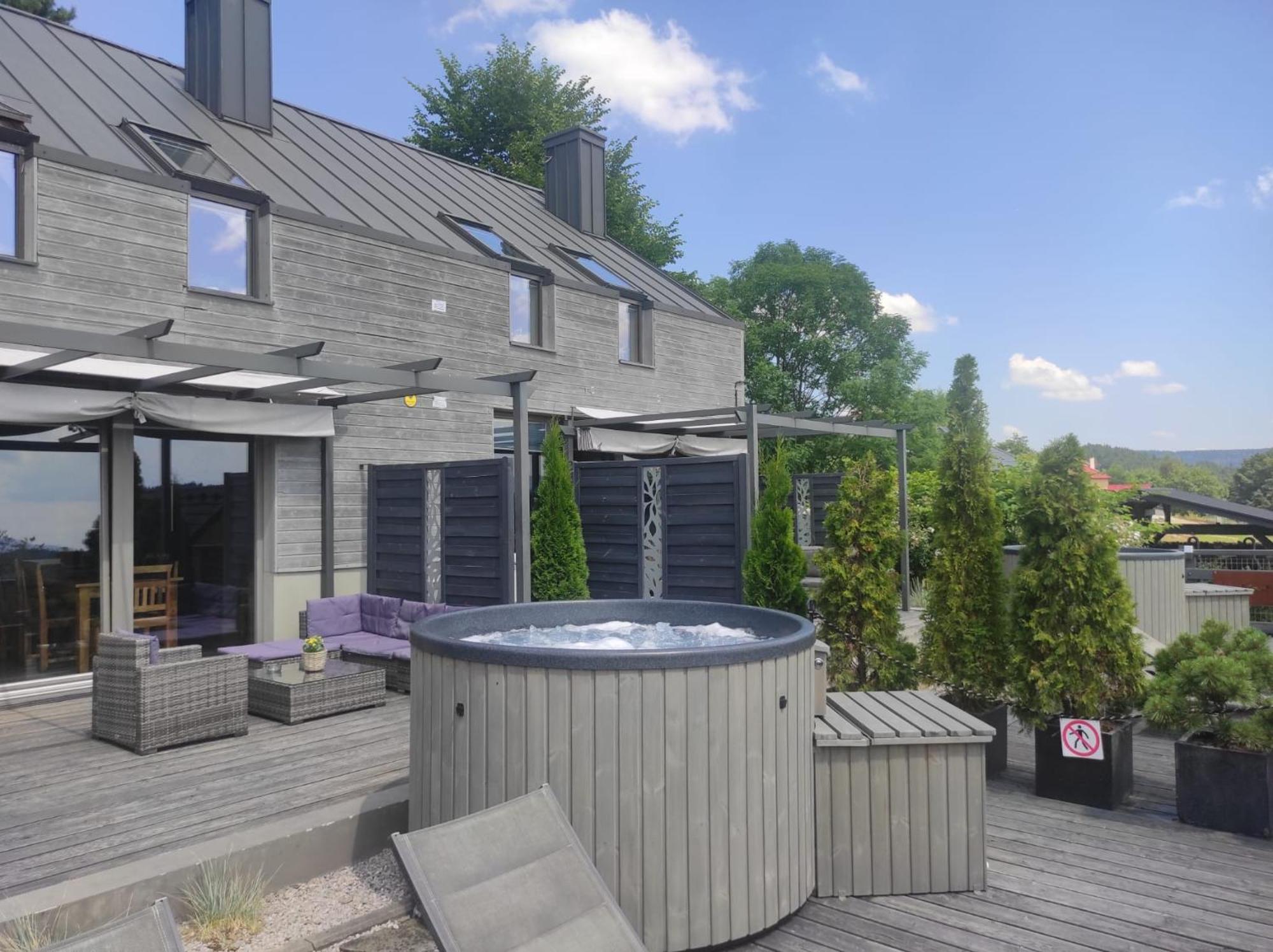 Sloneczny Chelm - Apartamenty W Gorach, Prywatna Sauna Jacuzzi Balia W Cenie, Spa, Grill, Stok Narciarski Myslenice, Sciezki Rowerowe, Rzeka Raba, Widok Na Tatry Exterior photo