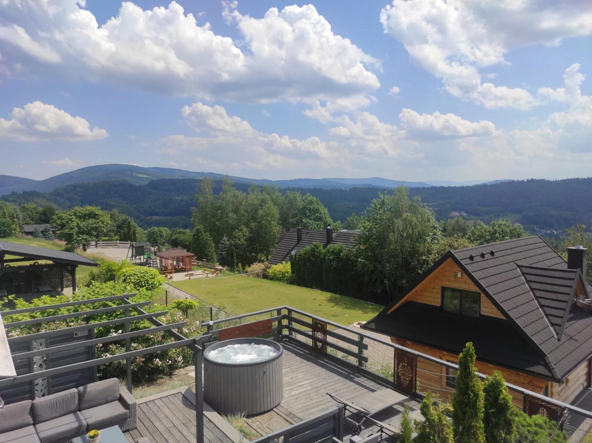 Sloneczny Chelm - Apartamenty W Gorach, Prywatna Sauna Jacuzzi Balia W Cenie, Spa, Grill, Stok Narciarski Myslenice, Sciezki Rowerowe, Rzeka Raba, Widok Na Tatry Exterior photo